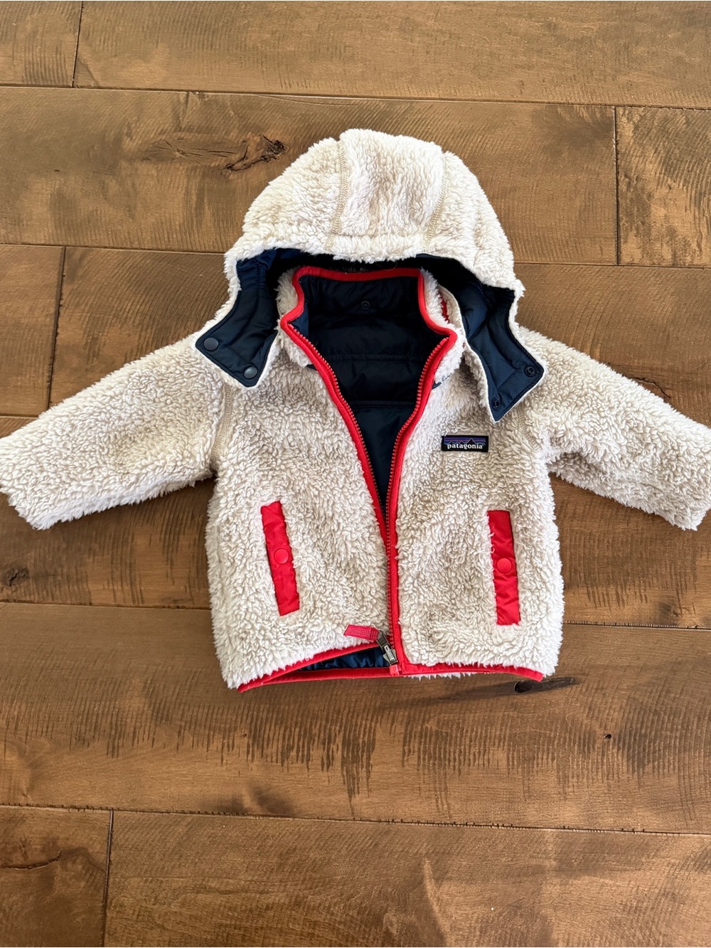 Patagonia Reversible Sherpa Down Jacket